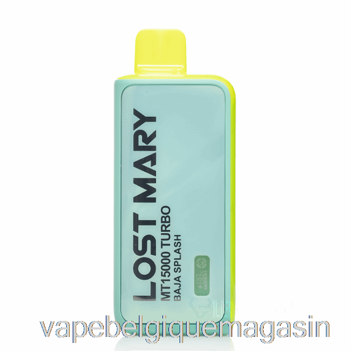 Vape Shop Bruxelles Perdu Mary Mt15000 Jetable Baja Splash